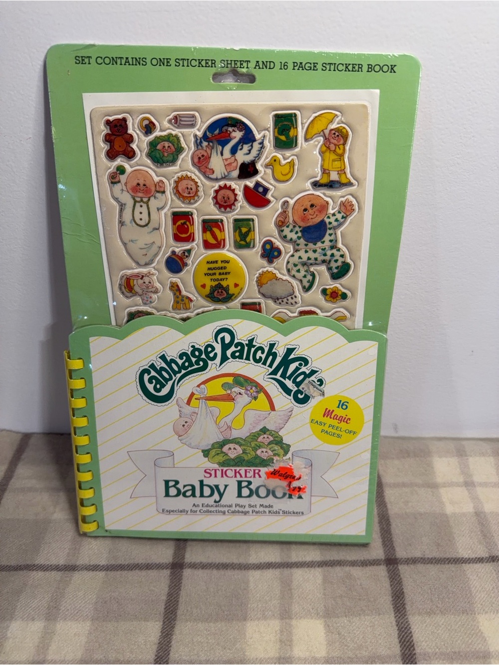 Cabbage Patch Kids Green Baby Sticker Book - Cabbage Patch Kids